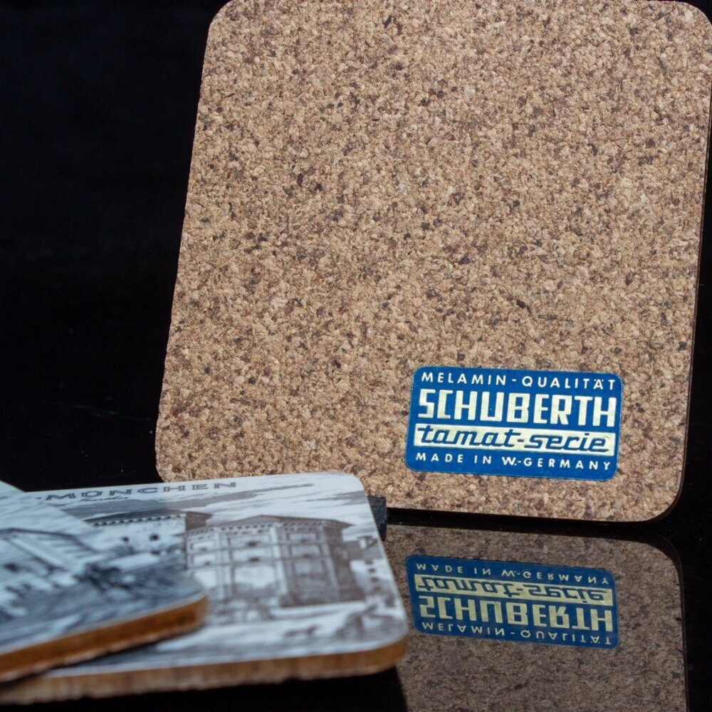 Vintage Alt-München Coasters By Schuberth  Set Of 4 - Picture 6 of 8